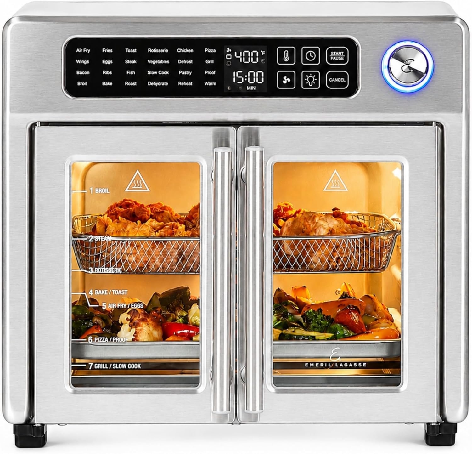 Amazon Basics 3.2 Quart 6-In-1 Digital Air Fryer